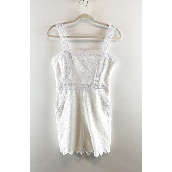 Charo Ruiz White Zuma Jumpsuit Romper - Small NWT - Picture 6 of 16